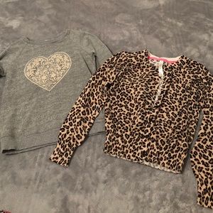 Sweater and cardigan lot girls size 10/12